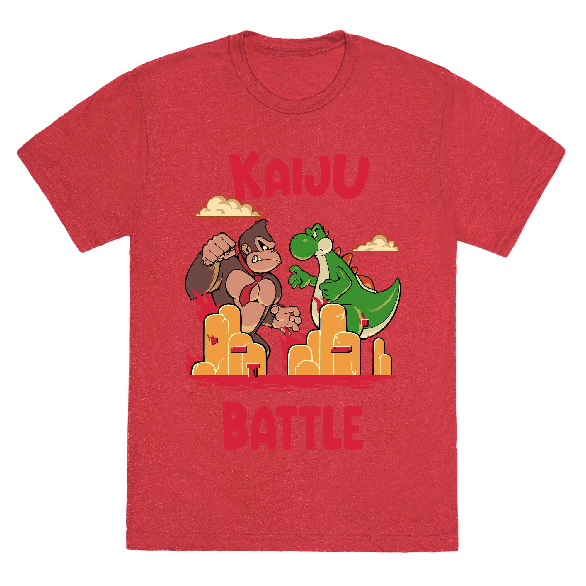 Kaiju Battle Unisex Triblend Tee